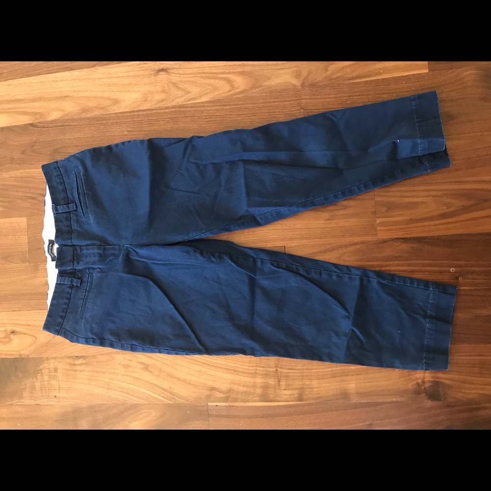 Lands’ end navy blue capris